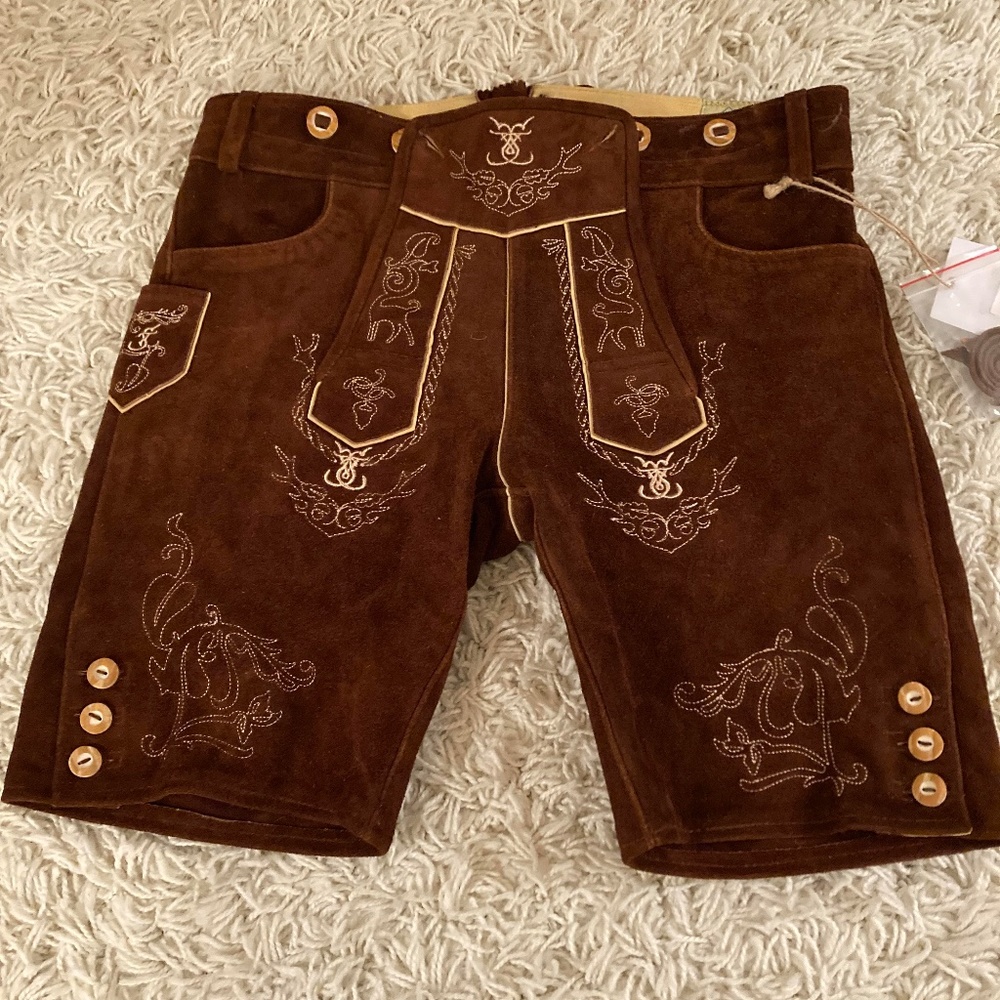 Men's Authentic Oktoberfest Lederhosen
